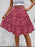 Floral Print Midi Skirt - Byyde