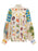 Printed Button Up Lantern Sleeve Shirt - Byyde