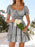 Gingham Smocked Puff Sleeve Summer Dress - Byyde