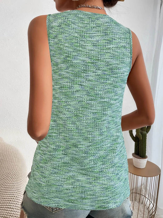 Full Size V-Neck Tank Plus Size - Byyde