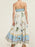 Printed Square Neck Maxi Cami Dress - Byyde