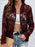 Sheer Lace Zip Up Long Sleeve Jacket - Byyde