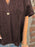 Full Size One Button Half Sleeve Cardigan Plus Size - Byyde