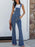 Raw Hem Denim Overall - Byyde