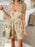 Devine Flower Wide Strap Overalls with Pockets - Byyde
