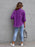 Distressed Drop Shoulder Denim Jacket - Byyde