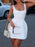 Devine Scoop Neck Wide Strap Mini Dress - Byyde