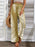 Printed Wide Leg Pants - Byyde