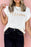 YEEHAW Stitch Edge Crew Neck Knit Top - Byyde