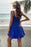 Devine Smocked Scoop Neck Mini Cami Dress - Byyde