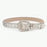 PU Leather Rhinestone Belt - Byyde