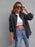 Distressed Drop Shoulder Denim Jacket - Byyde