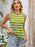 Striped Round Neck Tank - Byyde
