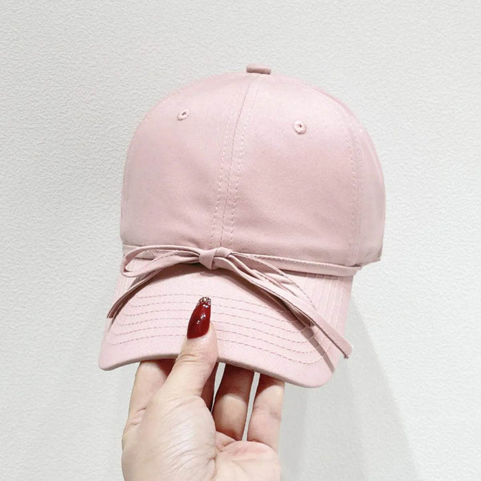 Bow Solid Color Baseball Cap - Byyde