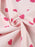 Heart Print Top and Shorts Loungewear Set - Byyde