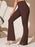 Full Size High-Waist Flare Active Pants Plus Size - Byyde