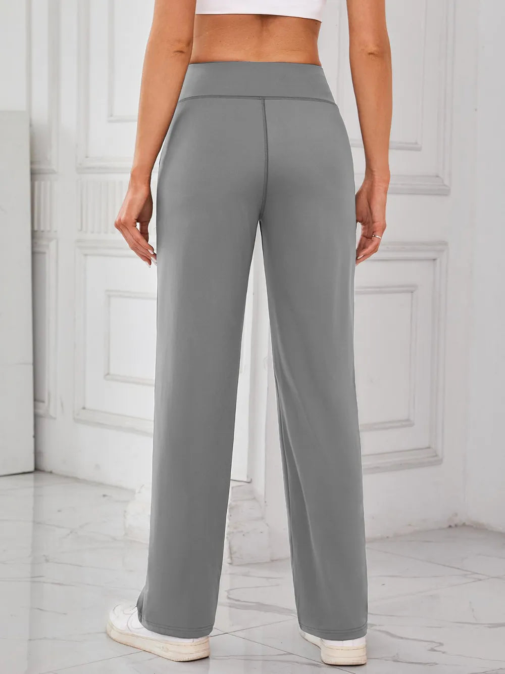 Lovelet High Waist Active Pants with Pockets - Byyde