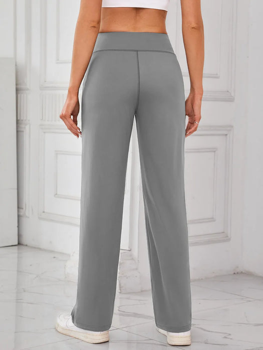 Lovelet High Waist Active Pants with Pockets - Byyde