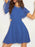 Cut-Out Flutter Sleeve Mini Dress - Byyde