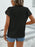 Swiss Dot Cutout Button Down Shirt - Byyde