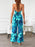 Devine Printed Halter Neck Top and Pants Set - Byyde
