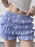 Plaid Ruffled Layered Shorts - Byyde