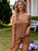 Waffle Knit Cami and Shorts Set - Byyde