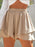 High-Waisted Elastic Waistband Layered Shorts - Byyde