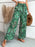 Printed Wide Leg Pants - Byyde