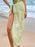 Cutout Sweetheart Neck One-Piece Swimwear and Cover-Up Swim Set - Byyde
