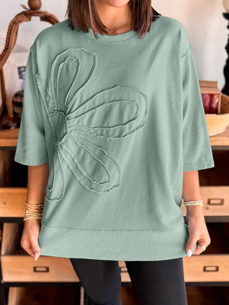 Round Neck Oversized T-Shirt - Byyde