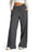 Full Size Drawstring Relaxed Fit Wide Leg Pants Plus Size - Byyde