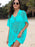 Hollow Out Collared Neck Cover-Up - Byyde