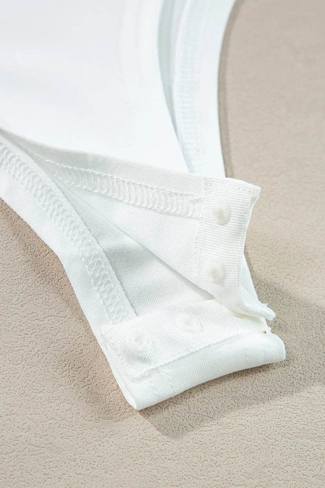 Eyelet Lace Long Sleeve Bodysuit - Byyde