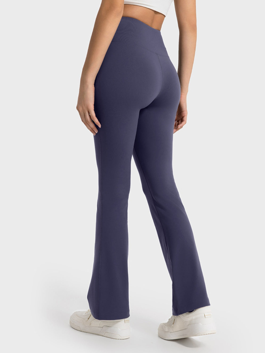Millennia Wide Waistband Bootcut Sport Pants - Byyde