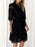 Lace Tie Waist Half Sleeve Dress - Byyde