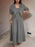 Full Size Smocked Cami Dress and Jacket Set Plus Size - Byyde