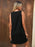 Decor Button Mini Tank Dress with Pockets - Byyde