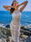 Hollow Out Round Neck Sleeveless Cover-Up Dress - Byyde