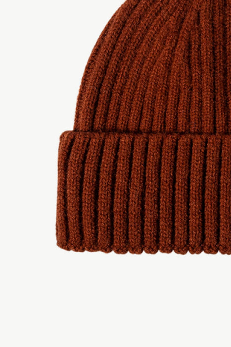 Rib-Knit Cuff Beanie - Byyde