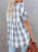 Full Size Oversized Notched Casual Shirt Plus Size - Byyde