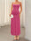 Ruched Maxi Cami Dress - Byyde