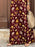 Full Size Printed V-Neck Short Sleeve Maxi Dress Plus Size - Byyde