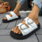 Double Buckle Platform Sandals - Byyde