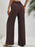 Wide Leg Drawstring Pants - Byyde