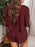 Waffle Knit Top and Shorts Lounge Set - Byyde