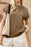 Drawstring Quarter Snap Cap Sleeve Hoodie - Byyde