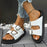 Double Buckle Platform Sandals - Byyde