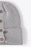 Button Detail Rib-Knit Cuff Beanie - Byyde