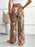 Printed Wide Leg Pants - Byyde
